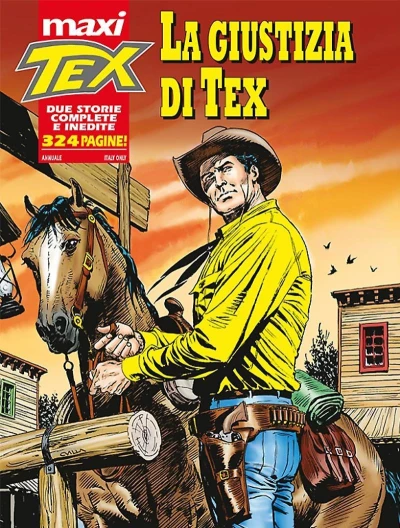 Cover of La giustizia di Tex