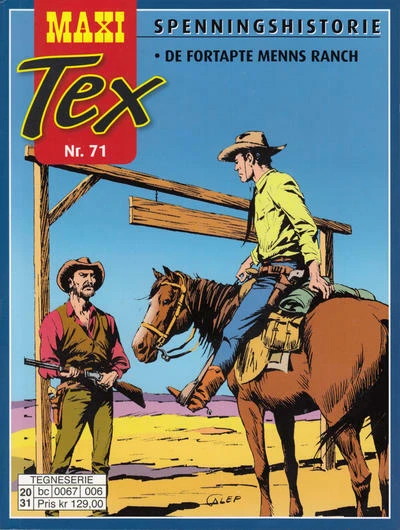 Cover of De fortapte menns ranch