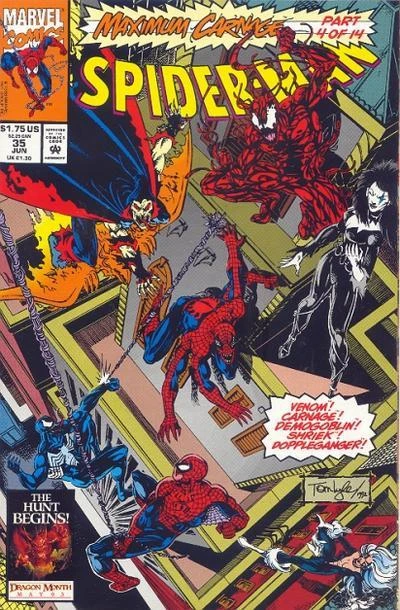 Cover of Maximum Carnage, Part 4: Team Venom