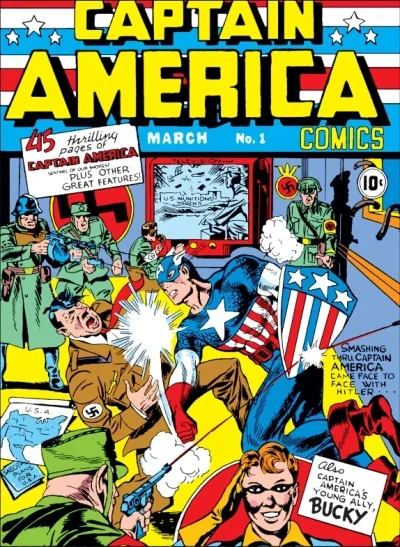 Cover of Meet Captain America
