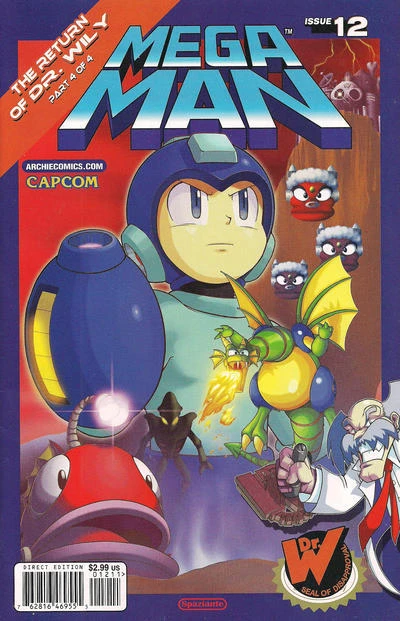 Cover of The Return of Doctor Wily, Part Four: Charge of the Light Brigade