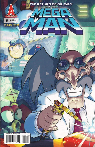 Cover of The Return of Doctor Wily, Part One: The Next Generation