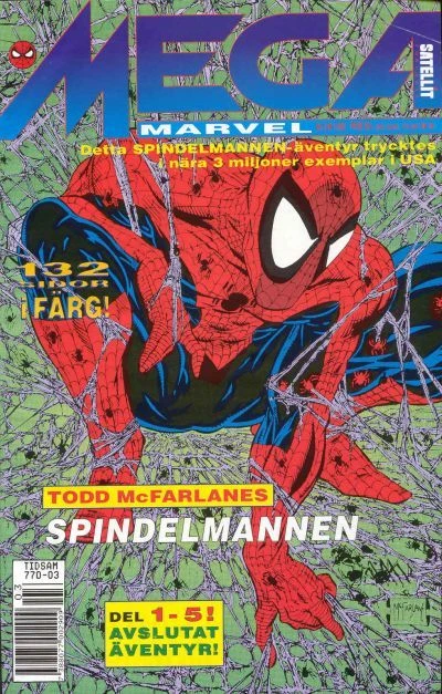 Cover of Spindelmannen