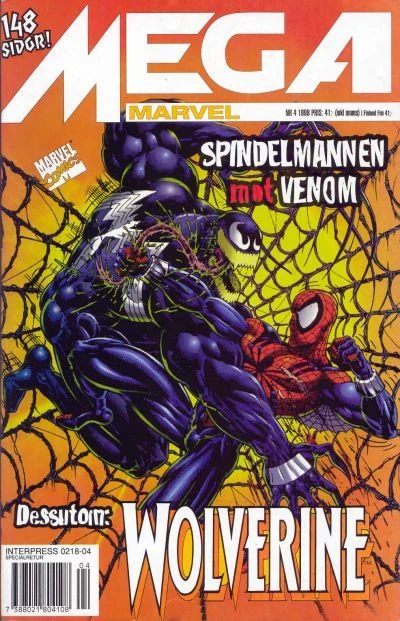 Cover of Spindelmannen mot Venom ; Wolverine