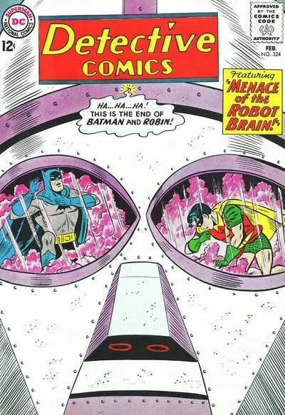 Cover of Menace of the Robot Brain