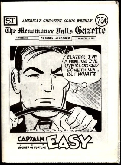 Cover of Captain Easy Soldier of Fortune