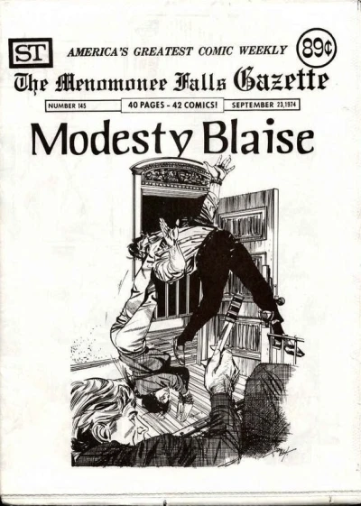Cover of Modesty Blaise