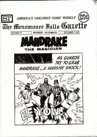 Cover of Mandrake the Magician