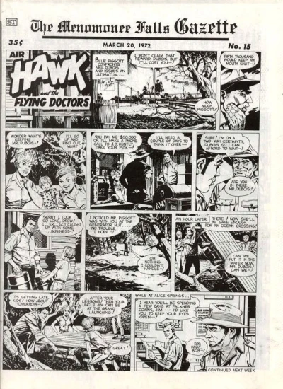 Cover of Air Hawk and the Flying Doctors