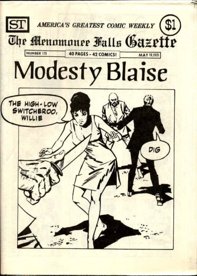 Cover of Modesty Blaise
