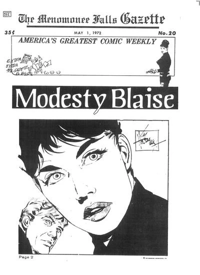 Cover of Modesty Blaise