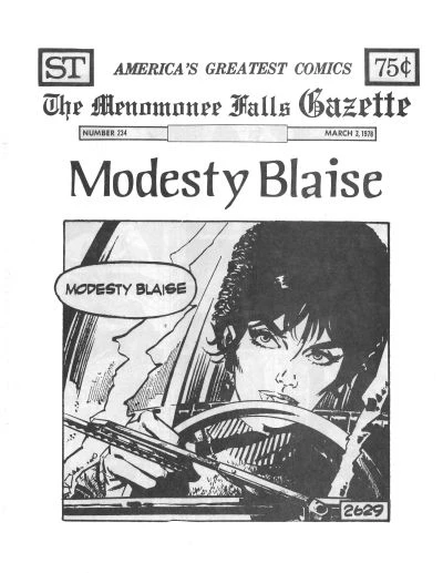 Cover of Modesty Blaise