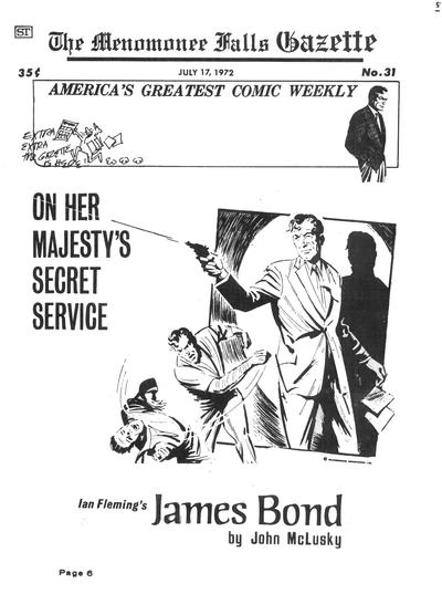 Cover of On Her Majesty's Secret Service : Ian Fleming's James Bond