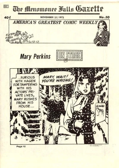 Cover of Mary Perkins on Stage