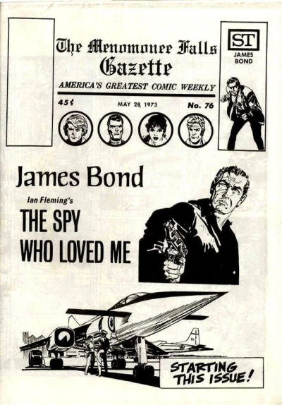 Cover of James Bond: The Spy Who Loved Me