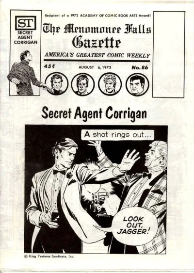 Cover of Secret Agent Corrigan