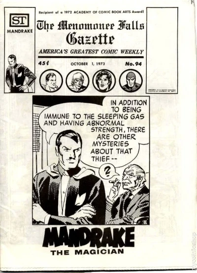 Cover of Mandrake the Magician