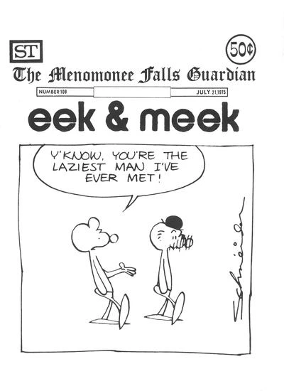 Cover of eek & meek