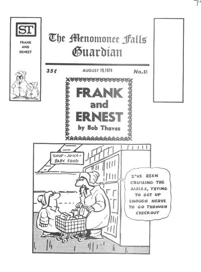 Cover of Frank and Ernest