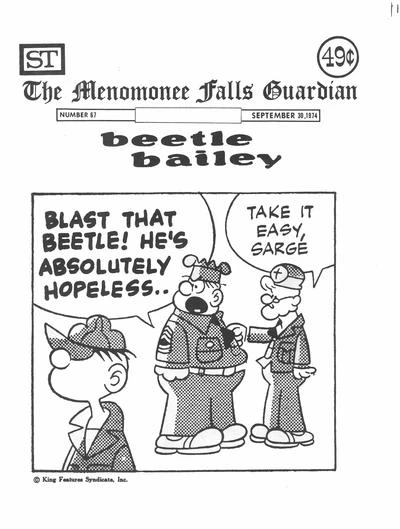 Cover of Beetle Bailey