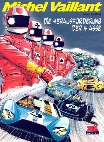 Cover of Die Herausforderung der 4 Asse