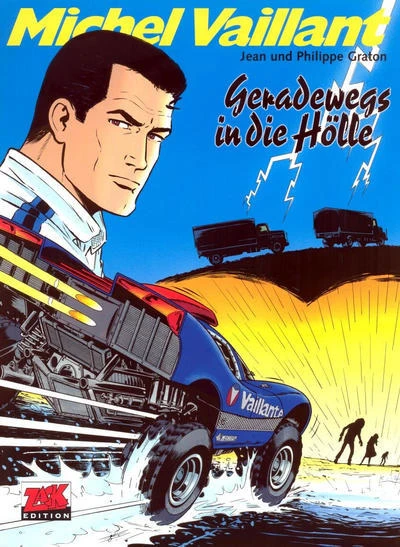 Cover of Geradewegs in die Hölle