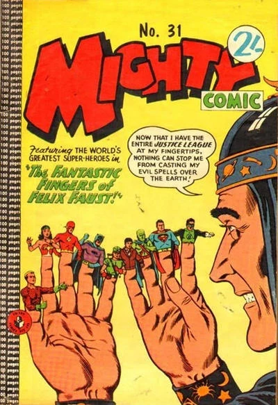 Cover of The Fantastic Fingers of Felix Faust!