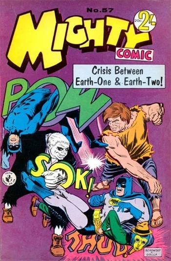 Cover of Crisis Between Earth-One and Earth-Two