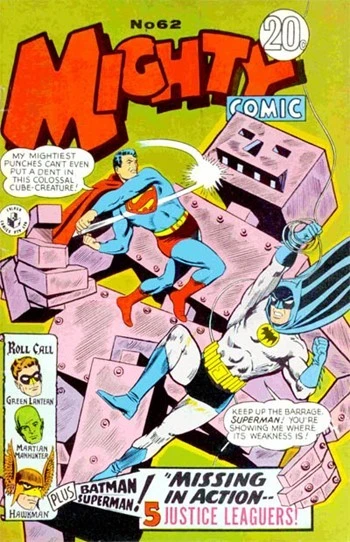 Cover of Missing in Action--5 Justice Leaguers