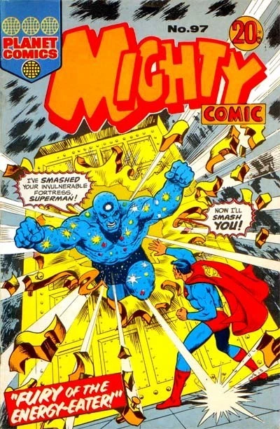 Cover of Fury of the Energy-Eater; The Big Heist; Will the Real Don Rickles Panic?!?