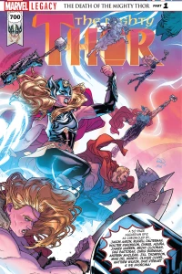 The Death of the Mighty Thor Part 1: The Blood of the Norns; [Untitled]