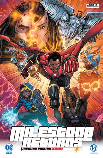 Cover of The Big Bang; Milestone Returns: Fandome Preview