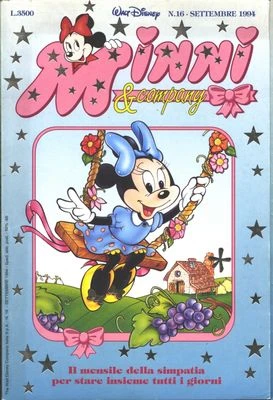 Cover of Minni e la pista che viene per posta