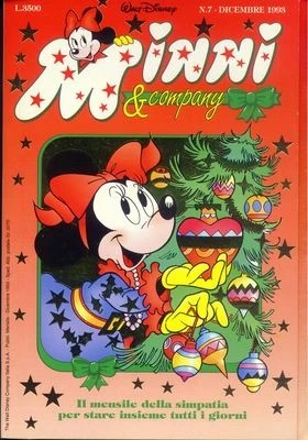 Cover of Minni e la casa di Babbo Natale