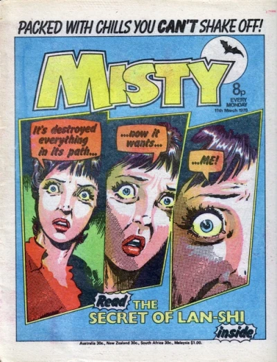 Cover of Misty issue 6