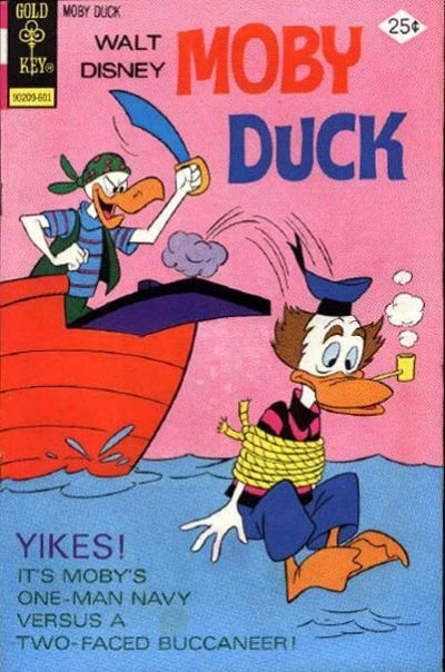 Cover of Moby Duck meets Buccaneer Keyes