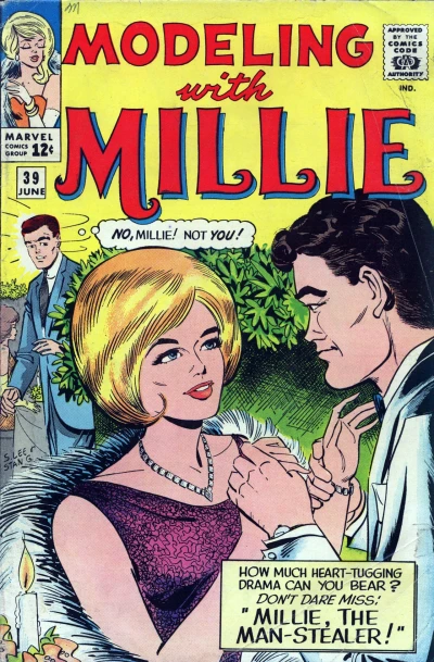 Cover of Millie Collins, The Man-Stealer!