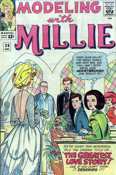 Cover of The Year's Greatest Love Story!