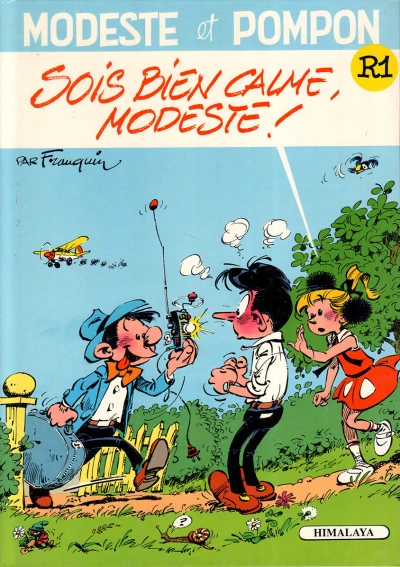 Cover of Sois bien calme, Modeste !