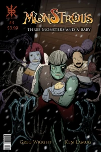 Three Monsters And A Baby