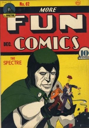 Cover of The Spectre: "The Mad Creation of Professor Fenton"