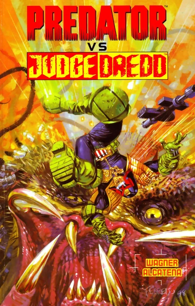 Cover of Predator vs Judge Dredd