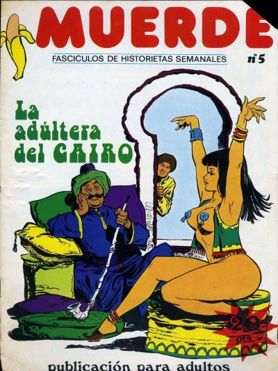 Cover of La adúltera del Cairo