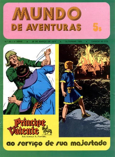 Cover of Principe Valente Ao Serviço de Sua Majestade