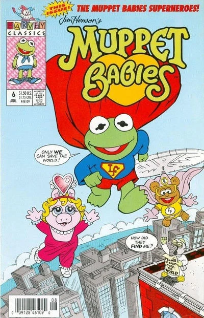 Cover of The Muppet Babies Superheroes