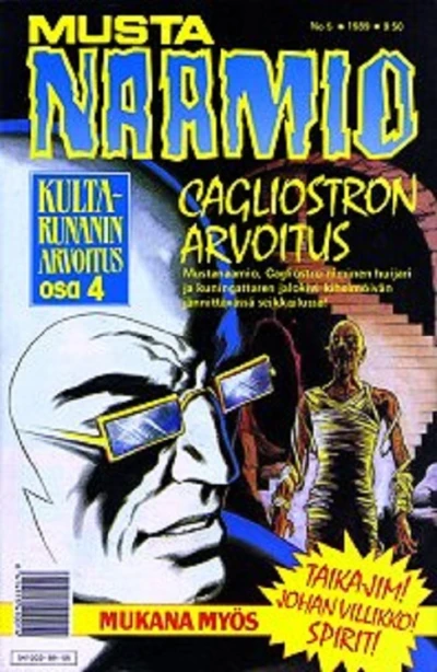Cover of Kulta-Runanin arvoitus, osa 4: Cagliostron arvoitus