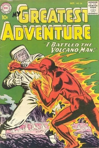 Cover of I Battled The Volcano Man!