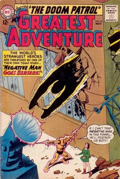 Cover of The Night Negative Man Went Berserk!