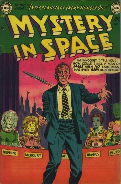 Cover of Mystery in Space