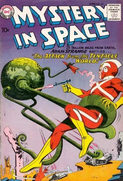 Cover of Mystery in Space